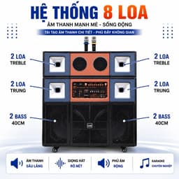 Loa Gập AAR LX8830 Công Suất 400W-1000W, 2 Bass 40cm, Kèm 2 Micro Không Dây, Bluetooth, Pin Lithium 12.8V, Loa Karaoke 2