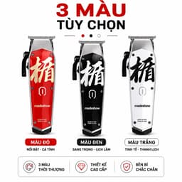 Tông Đơ Chấn Viền Madeshow M11 Chuyên Nghiệp 6.5W - Pin 1400mAh, Lưỡi T Blade Thép Không Gỉ, Tỉa Viền Fade Barber 2