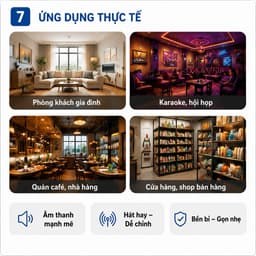Amply Mini ORIS BT-9100 300W+300W Bluetooth 5.0 - Hỗ Trợ USB/SD/FM - Amply Karaoke Gia Đình 3