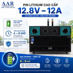 LOA KÉO AAR LX1581 1000W | 2 Bass 40cm | Kèm 2 Micro Không Dây | Bluetooth USB Karaoke Gia Đình Sự Kiện 5