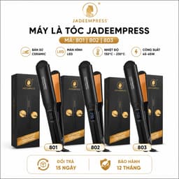 Máy Là Tóc JadeEmpress 801/802/803 Bản Sứ Ceramic Màn Hình LED 130-230°C Công Suất 45-65W Chính Hãng 1