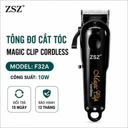 Tông Đơ ZSZ F32A 10W Không Dây Cắt Tóc Barber Chuyên Nghiệp Pin 2000mAh 1