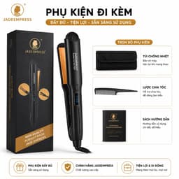 Máy Là Tóc JadeEmpress 801/802/803 Bản Sứ Ceramic Màn Hình LED 130-230°C Công Suất 45-65W Chính Hãng 5