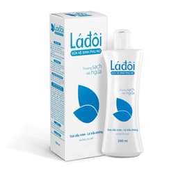 Dung dịch vệ sinh phụ nữ LÁ ĐÔI 200ml dạng sữa làm sạch tác nhân gây ngứa, mùi, viêm nhiễm phụ khoa 4