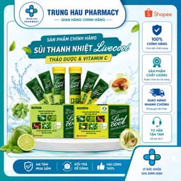 Bột sủi Nam Dược LiveCool hỗ trợ thanh nhiệt, mát gan (Hộp 10 gói x 7g) 1