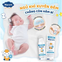 Xịt hăm Nipcare 80ml - Vệ sinh khi thay tã bỉm, ngừa hăm tả dạng phun sương 2