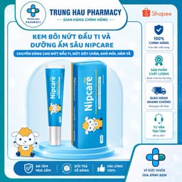 Kem bôi dưỡng ẩm Nipcare - lanolin dùng cho nứt đầu ti, nứt gót chân, khô môi, hăm tả 1