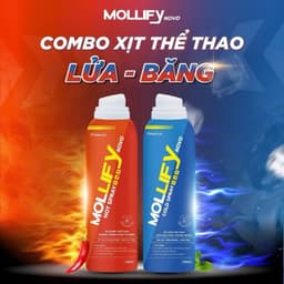 Xịt Giảm Đau Mollifynovo Warm & Pain Relief - Dầu Xoa Bóp Giảm Đau Xương Khớp, Massage Cổ Vai Gáy Chai 50ml 5