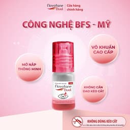 Nước nhỏ mắt Novotane Dual chuyên biệt cho mắt mỏi do cận thị, loạn thị, sử dụng thiết bị điện tử, hỗ trợ cải thiện điều 5