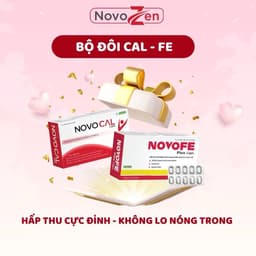 Viên uống Sắt Novofe Plus Caps - Hỗ trợ tình trạng thiếu máu, thiếu sắt - Hộp 30 viên 4
