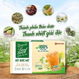 Bột sủi Nam Dược LiveCool hỗ trợ thanh nhiệt, mát gan (Hộp 10 gói x 7g) 5