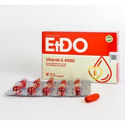 Vitamin ETDO 400IU Tín Phong hộp 30 viên - Bổ sung Vitamin E đỏ cho cơ thể, giúp chống oxy hoá, đẹp da 3