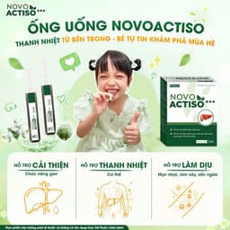 Ống uống bổ gan Novo Actiso - Hỗ trợ cải thiện chức năng gan 2