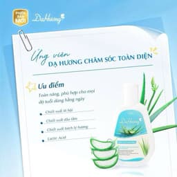 [Phiên bản mới] Dung dịch vệ sinh phụ nữ Dạ Hương 100ml 5