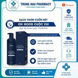 Bọt vệ sinh nam Tomfox - Sạch thơm cuốn hút, kháng khuẩn, hỗ trợ viêm nhiễm, sử dụng hàng ngày 1