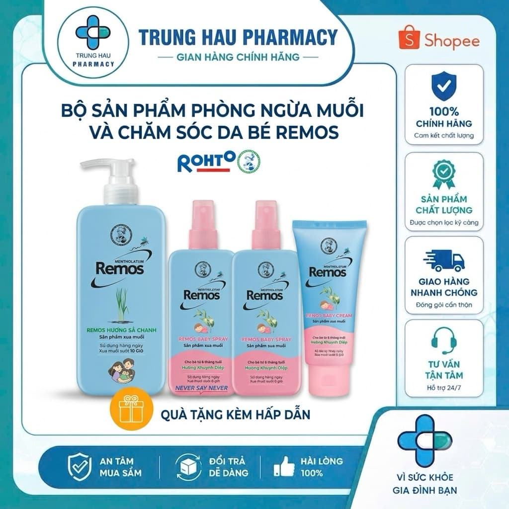 Kem chống muỗi Rohto Metholatum Remos 70g