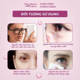 Nước rửa và dưỡng mắt Novotane Exteen - Hỗ Trợ Giảm Khô Mắt, Mỏi Mắt 250ml 5
