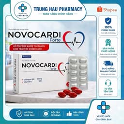 Viên uống Novocardi Forte - Giúp bảo vệ sức khoẻ tim mạch, huyết áp, tăng khả năng miễn dịch 1