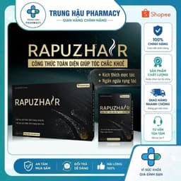 Viên uống RAPUZHAIR - Giúp giảm gãy rụng, cải thiện tình trạng mọc tóc, tóc chắc khoẻ (Hộp 30 viên) 1