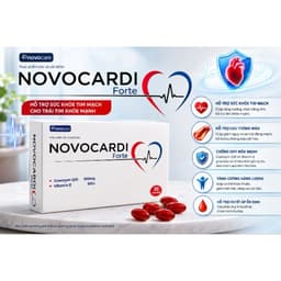 Viên uống Novocardi Forte - Giúp bảo vệ sức khoẻ tim mạch, huyết áp, tăng khả năng miễn dịch 3