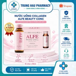 Nước uống Collagen Alfe Beauty Conc hỗ trợ da sáng mịn và chống lão hóa - Hộp 10 chai x 50ml 1