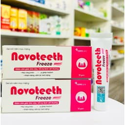 Gel bôi răng miệng Novoteeth Freeze - Hỗ trợ lành vế thương, giảm đau nhiệt miêng, tay chân miệng cho trẻ từ 2tháng tuổi 5