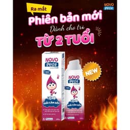 Xịt giải cảm hạ sốt Novopetie giảm sốt nhanh, an toàn cho trẻ từ 6 tháng 6