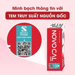 Viên uống Canxi Novocal Caps - Bổ sung canxi, mangie, d3k2 hỗ trợ xương cơ chắc khoẻ 7