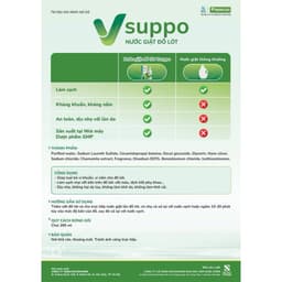 Combo Vsuppo: Viên đặt phụ khoa Vsuppo - Nước giặt đồ lót Vsuppo - Giúp làm sạch vi khuẩn, vi nấm đồ lót 8