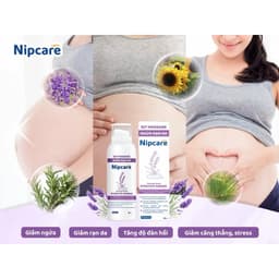 Xịt massage ngừa rạn da Nipcare 80ml - Làm mềm da, mờ vết rạn 5