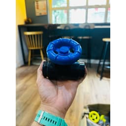 VAN KHÓA BI TAY TRÒN ĐỎ  CAM XANH CHO HỒ CÁ FI 20-25-32-40MM CHO HỒ CÁ 5