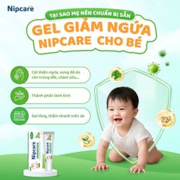Gel bôi Nipcare Mild Itch Relief 15g - Giảm ngứa, dịu da cho bé muỗi đốt, chàm sữa, hăm 2