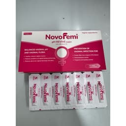 [Che Tên] Viên đặt Novofemi Hồng - Viên đặt phục hồi, cân bằng PH, bổ sung men, dưỡng ẩm, hạn chế tái nhiễm 4