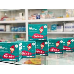 Vitamin D3K2 Sola Drop dạng 20 tép - Hỗ trợ chiều cao, răng xương chắc khoẻ 7