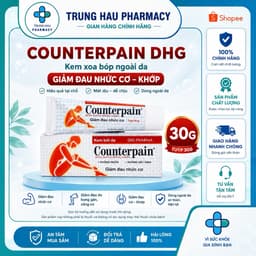 [CHÍNH HÃNG] Gel xoa bóp Counterpain DHG tuýp 30g 1