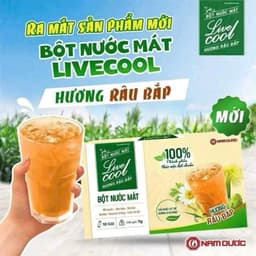 Bột sủi Nam Dược LiveCool hỗ trợ thanh nhiệt, mát gan (Hộp 10 gói x 7g) 3