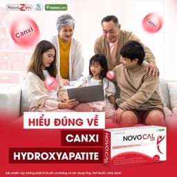 Viên uống Canxi Novocal Caps - Bổ sung canxi, mangie, d3k2 hỗ trợ xương cơ chắc khoẻ 4