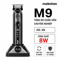 Tông Đơ Chấn Viền Madeshow M9 8W – Cắt Tóc, Cạo Viền Chuyên Nghiệp – Pin Sạc USB, Lưỡi Thép Sắc Bén 1