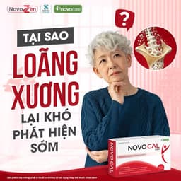 Viên uống Canxi Novocal Caps - Bổ sung canxi, mangie, d3k2 hỗ trợ xương cơ chắc khoẻ 3
