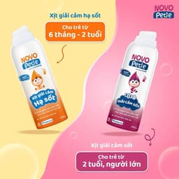 Xịt giải cảm hạ sốt Novopetie giảm sốt nhanh, an toàn cho trẻ từ 6 tháng 4