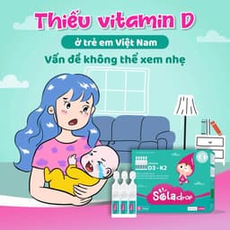 Vitamin D3K2 Sola Drop dạng 20 tép - Hỗ trợ chiều cao, răng xương chắc khoẻ 5