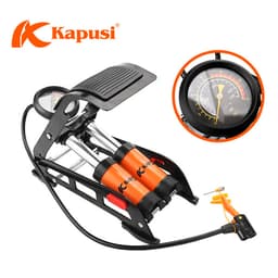 Bơm Đạp Chân 1 Ống & 2 Ống KAPUSI | Bơm Xe Đạp, Xe Máy, Ô Tô, Áp Lực Mạnh, Bền Bỉ 2