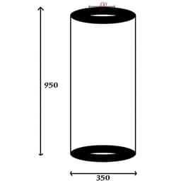 Máy Hút Mùi Đảo CHEF’S EH-R822E3 – Thân Máy Thép Sơn Tĩnh Điện – Điều Khiển Công Tắc - SMC 6