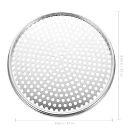 1 Chảo Pizza Chảo Nướng Có Lỗ Hợp Kim Nhôm Khay Nướng Bánh Tiện Ích Nhà Bếp 2