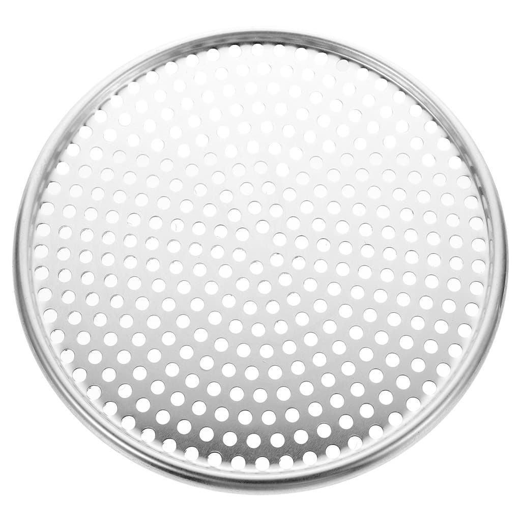 1 Chảo Pizza Chảo Nướng Có Lỗ Hợp Kim Nhôm Khay Nướng Bánh Tiện Ích Nhà Bếp
