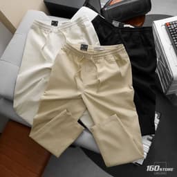 Quần Kaki Nam ICONDENIM Hybrid Form Straight QKID0067 2