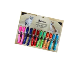 Vòng Cổ Cho Chó Mèo Zichen Bản 1cm Kèm Chuông 1 Cái | Yellow Pet 4