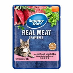 Pate Snappy Tom gói 85g thức ăn ướt cho mèo - Yellow Pet 4