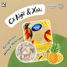 Pate Snappy Tom Gourmers Trái Cây 70g Cho Mèo – Cá Ngừ, Không Ngũ Cốc – Combo 3–6 Gói | Yellow Pet 3