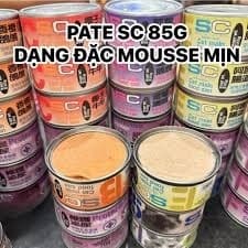 Pate SC Mousse 85g Cho Mèo – Kết Cấu Mịn, Lon Tiện Dùng – Combo 3–6 Lon | Yellow Pet 7